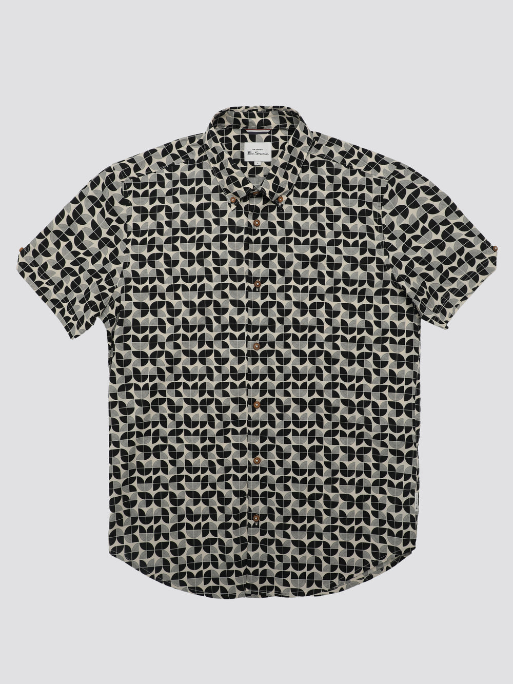 Chemises Ben Sherman Linear Noir | VNU-22425210